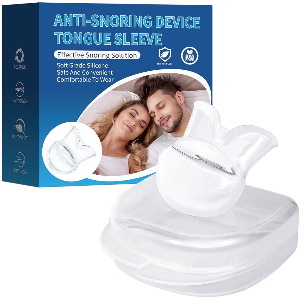 Snoring Solution - Anti-Snore Device, Reusable Snore Solution Stopper for Men/Women