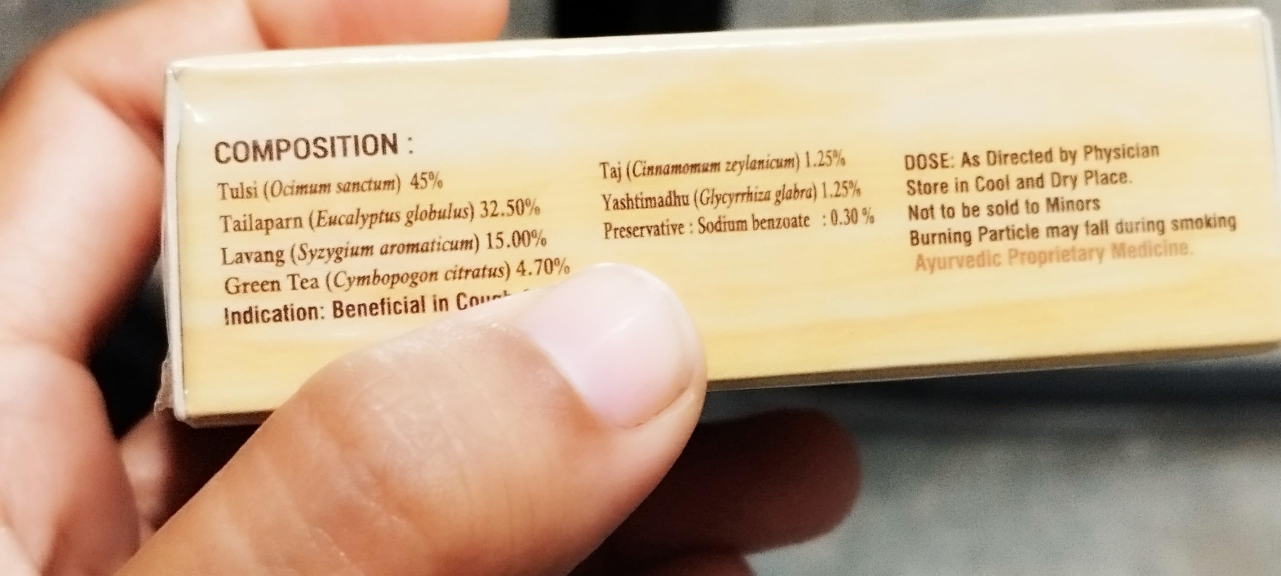 ROYAL SWAG Ayurvedic & Herbal Long Filtered Bidi Smoke (Pack of 3 X 20 Bidi Sticks Per Pack) with 12 ml Shot to Stop Nicotine Cr