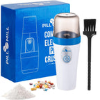 Small Electric Pill Crusher Fine Powder by Pill Mill - Pill Grinder Fine Powder - Powder Grinder for Elderly, Medicine Grinder f