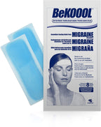 Be Koool Cooling Relief For Migraine Soft Gel Sheets 4 Each (Pack of 12)