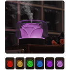 Diffusers for Essential Oils Large Room: SEVEYEE 500ml Aromatherapy Diffuser for Home Bedroom - Big Capacity Running 24 Hours Wa