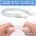 3 Packs Replacement Short Hose for N20, Reduce Air Leaks & Noisy Sound, Included 3 PCS of Short Tubes, Quick-Release Elbows and