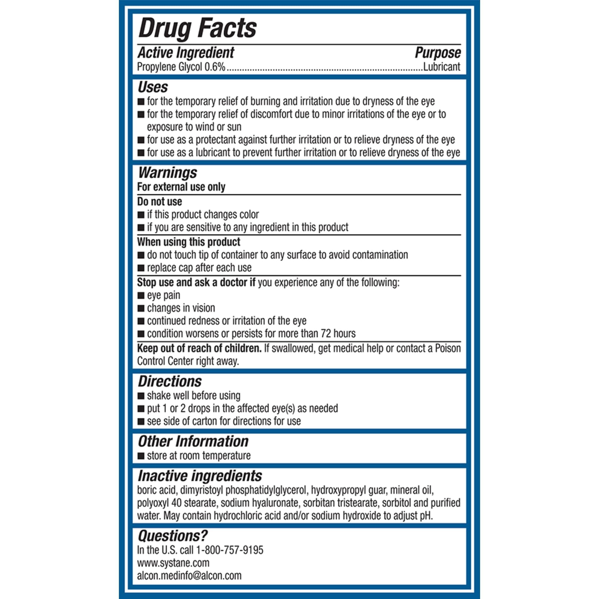 Systane PRO PF Multi-dose Preservative-Free Lubricant Eye Drops 2 Count