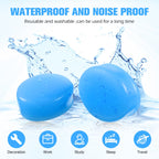 Frienda 21 Pairs Ear Plugs for Sleeping Reusable Moldable Silicone Earplugs Soft Noise Cancelling Earplugs Sound Blocking Ear Pl