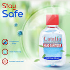Latalia Mini Hand Sanitizer - Pack of 288 Travel Hand Sanitizers - Unscented Mini Clean Scent Non-Drying Gel (55ml & 1.85 fl. oz