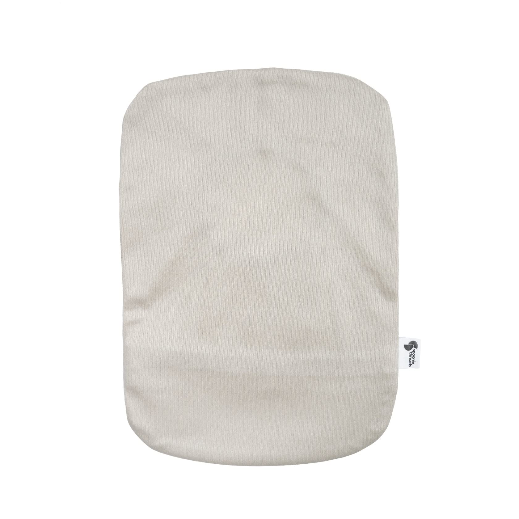 Spoonie Threads Beige Elastic Ostomy Bag Cover | Fashionable & Adjustable Colostomy Stoma Ileostomy Pouches | Beige, 6x9 (Large