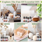 Dansib 84 Pcs Essential Oil Set for Diffuser 10ml Each Fragrance Oil for Candle Making, Soap Making, Aromatherapy, Humidifiers (