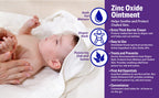 (2 Pack) Globe Zinc Oxide Ointment 20%, 2 Ounce Tube (Total 4 oz) Advanced Skin Protection, For Diaper Rash, Relief From Poison