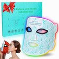 Red Light Therapy for Face, 8 Color LED Face Mask for AntiAging & Acne