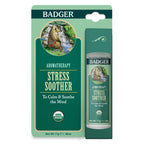 Badger Stress Soother Balm, Organic Essential Oil Aromatherapy, Calm & Soothe The Mind, Easy to Use Portable Stick, Effective St