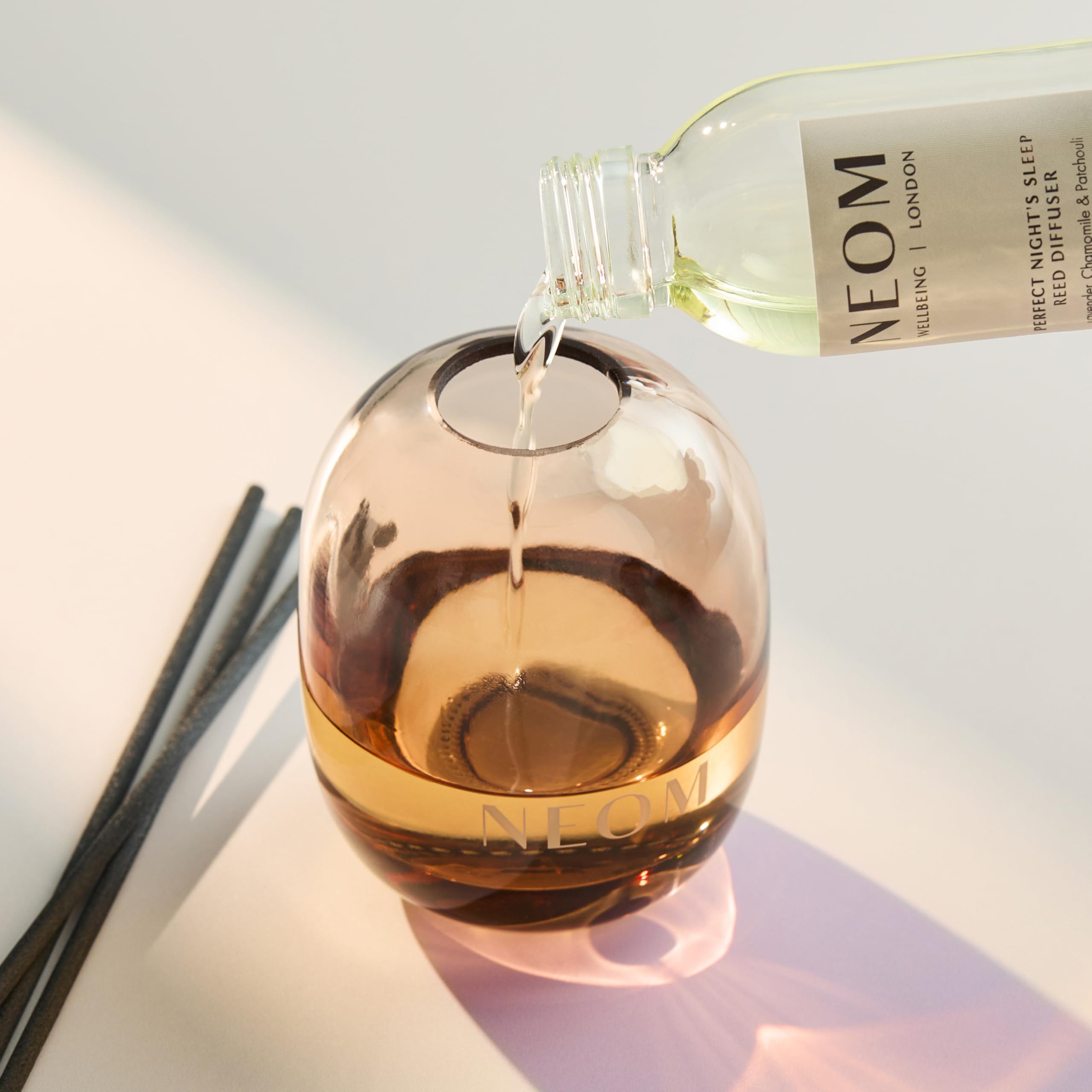 NEOM- Reed Diffuser (Reed Diffuser 100ml, Perfect Nights Sleep)