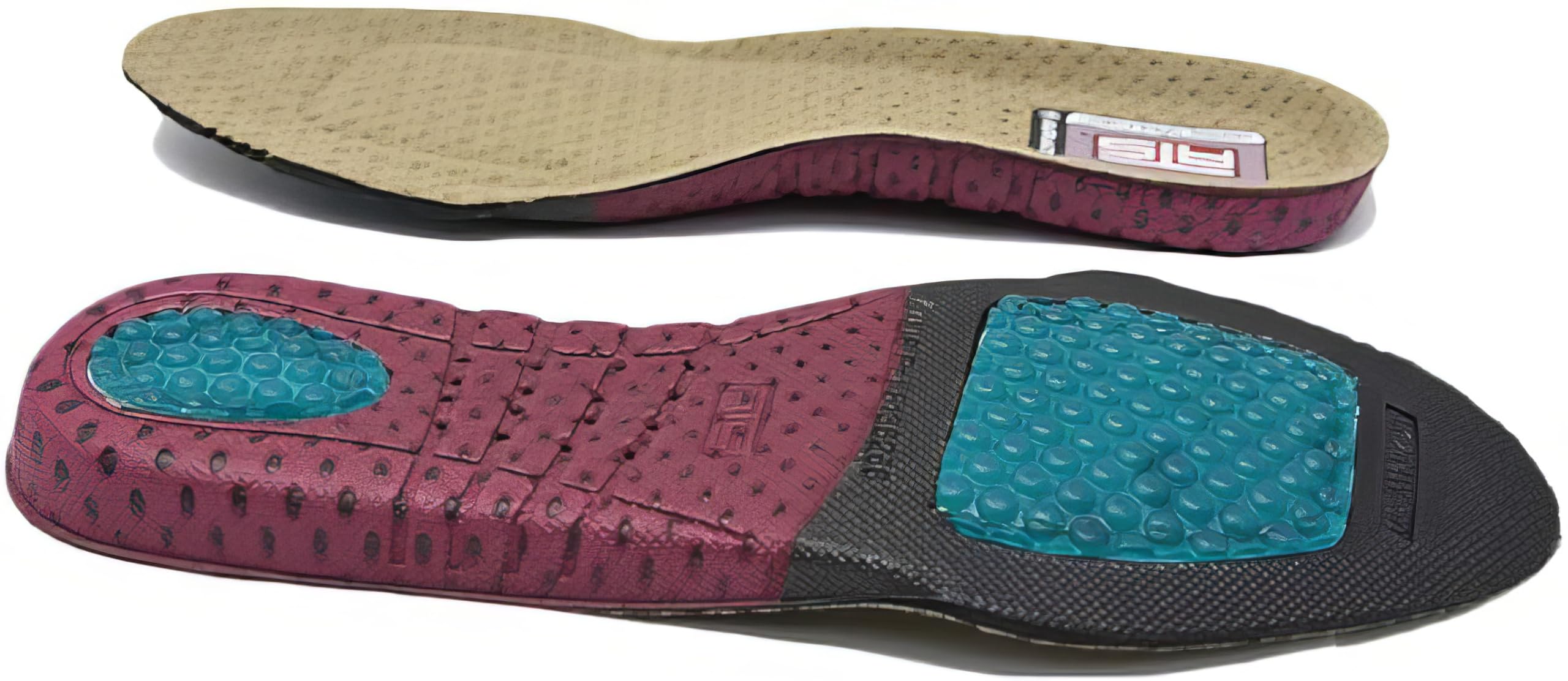 ARIAT Womens ATS Round Toe Insole Footbeds, Multicolored, 10