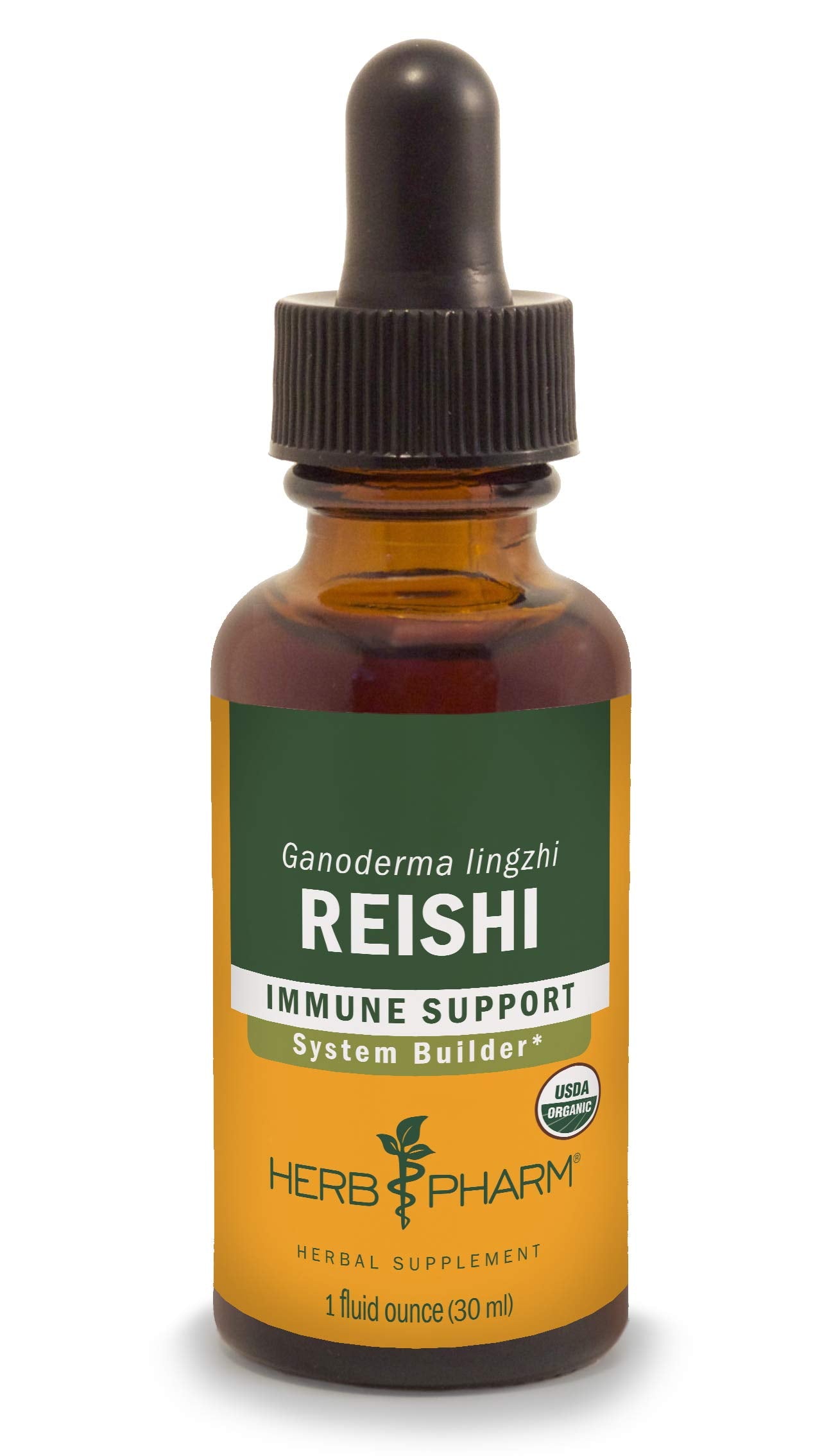 Herb Pharm Reishi Mushroom Extract Immune System Builder - 1 Ounce
