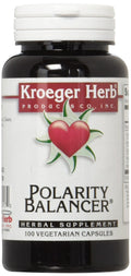 Kroeger Herb Polarity Balancer Vegetarian Capsules, 100 Count