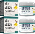 AQISI 2 PCS Bee Venom Joint Relief Moisture, New Bee Venom Cream, Provides for Back,Neck,Hands,Feet Joints Etc
