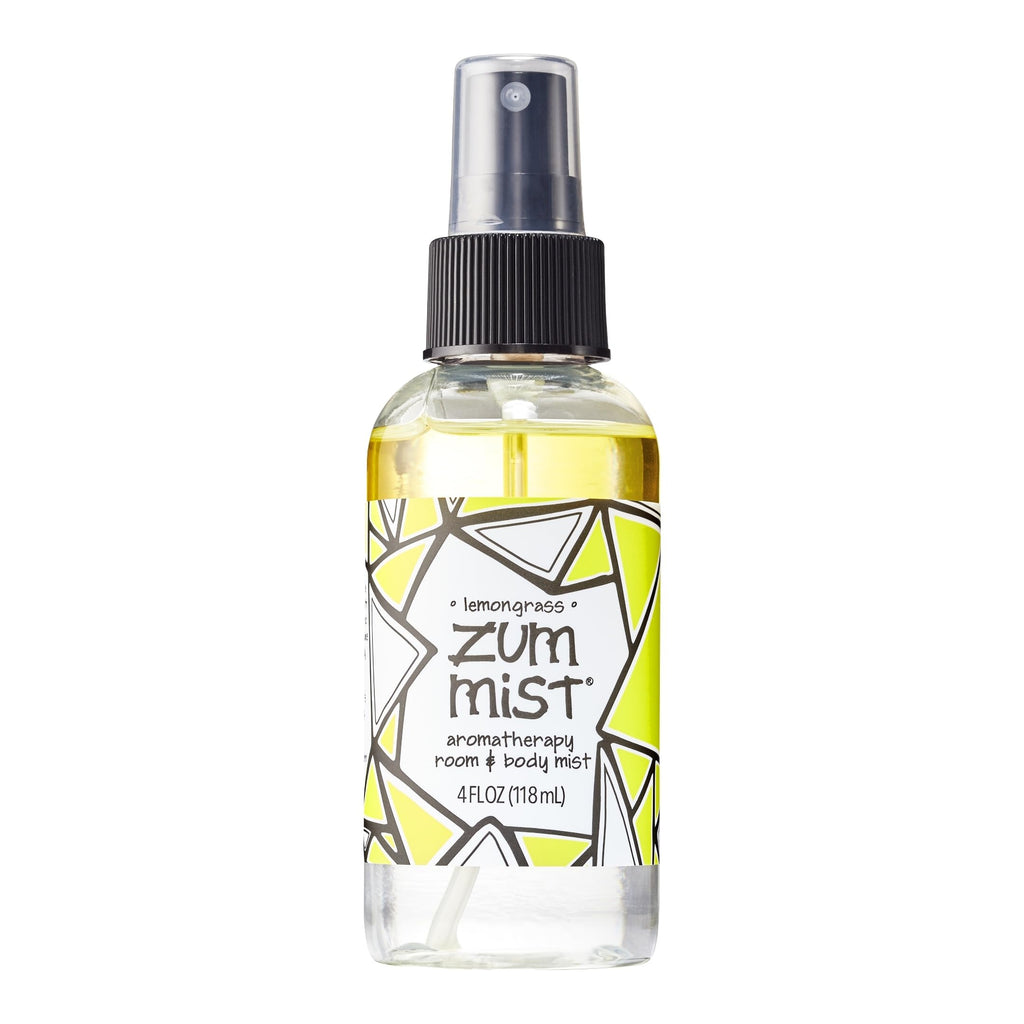 Zum Indigo Wild Mist Room & Body Spray - Aromatherapy Essential Oil Spray - Natural Body Mist & Room Spray - Lemongrass Scent - 