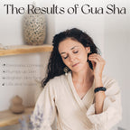 tophld Gua Sha Facial Tools, Natural Bian Stone Gua Sha Jade Massage Tool, Body Gua Sha Stone with Comb, Large GuaSha Set for Tr