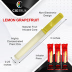 Natural Nicotine-Free & Tobacco-Free Smoking Alternative (6-Piece) - Non-Electric Craving Relief, Quit Smoking Aid with Cigtrus