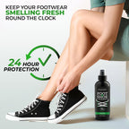 Aromasong Natural Shoe Deodorizer and Foot Spray - 24-Hour Freshness Foot Odor Eliminator for Feet - Extra Strength Fresher for