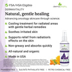 UltimateVitality Radiation Burn Relief Spray - Calendula Spray for Radiation Treatment, Natural Organic Plant Based Moisturizing