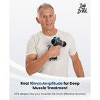 BOB AND BRAD C2 Plus Massage Gun with Heat, Deep Tissue Percussion Massager Gun, Muscle Massager, Electric Back Massagers for Pr