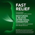 SinuCleanse Allergy & Sinus Sterile Saline Nasal Spray, Ultra Fine Mist, Instantly Moisturizes & Relieves Severe Nasal Congestio