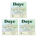 Daye Organic Tampons, 54 Ct, Metal-Tested, No-Shed Sleeve, Gamma Ray Sanitized (Regular, 54, Count)