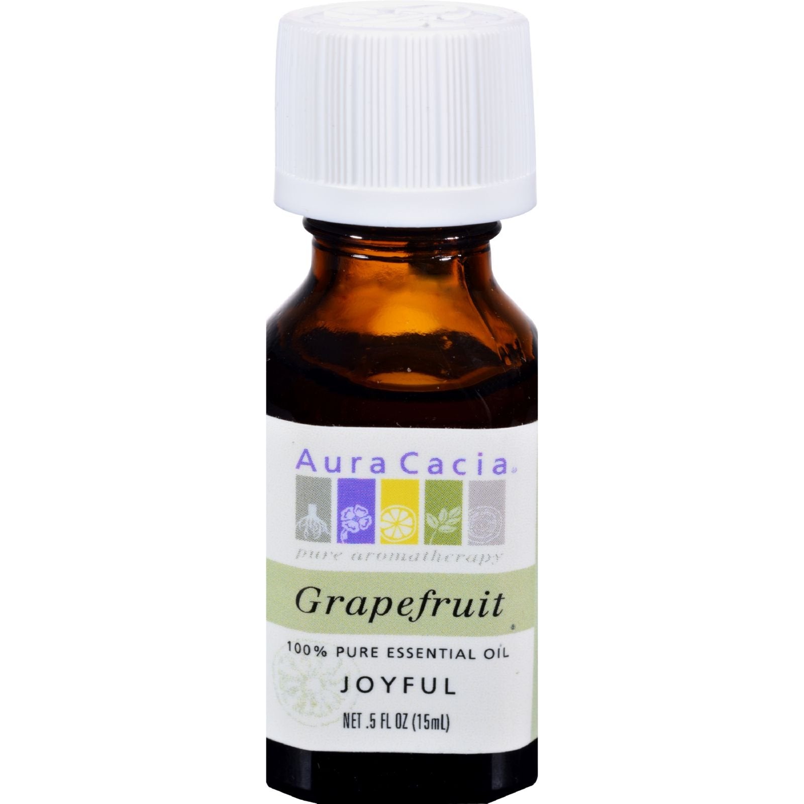 Aura Cacia Essential Oil, Grapefruit 0.50 oz