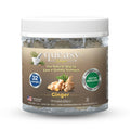Three Lollies Queasy Drops - Ginger Flavor - Relief from Nausea & Travel Sickness, Soothes a Dry Mouth & Settles Stomach - Natur