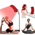 Veefy Red Light Therapy Device  660nm Red & 850nm Infrared LED Lamp for Face & Body, Versatile Design with Stand, Legs & Strap,