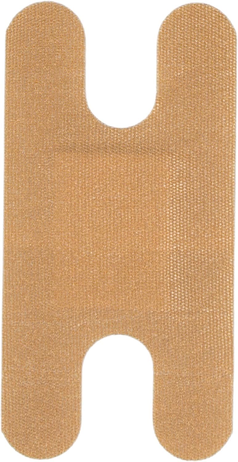 Adhesive Fabric Knuckle Bandages [Pack of 300] Sterile Heavy Woven Flexible Breathable Adhesive Bandages with Non-Stick Pad 3 x