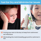 BOCOOLIFE Ear Dryer Ear Blow Dryer Swimming Ear Moisture Swimmers Ear Drier Swim Ear Blower Electronic Ear Water Remover Recharg