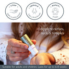 Scentered Aromatherapy Balm Stick, Love - Self Care & Emotional Wellbeing - 100% Natural Essential Oils Blend: Rose, Cedarwood,