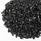 Orientrea 1.1lb Natural Crushed Obsidian Crystal Tumbled Chips-Healing Crystals Chips Bulk, Crushed Crystal Gemstones for Crafts