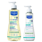 Mustela Stelatopia Eczema-Prone Skin Bath Time Gift Set - Family Skin Care Essentials - Natural Avocado & Sunflower Oil - EWG Ve