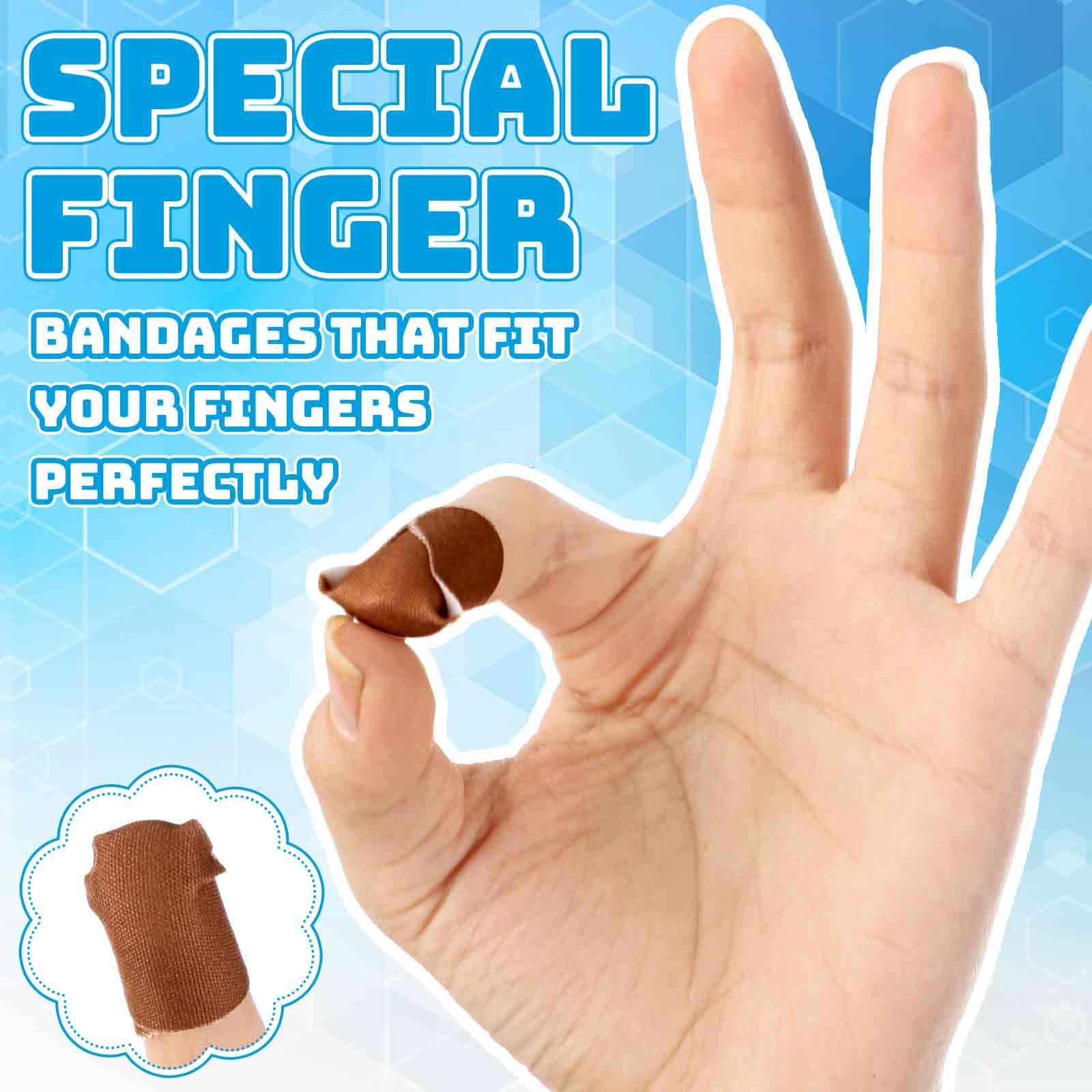 Lounsweer 150 Pcs 6 Sizes Brown Shade Flexible Fabric Bandages Adhesive Bandage Flexible Bandages Variety Pack for Adult Protect