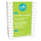 Wellness Basics - Mini Nicotine Lozenge (2mg - 135 Count) Stop Smoking Aid - Reduces Withdrawal Symptoms - Mint Flavor (Pack of 