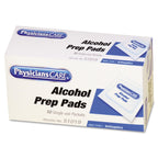PhysiciansCare 51019 Alcohol Prep Pads, Single Use Packets, 50 Packets/BX