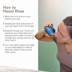 Baraka Infused Sea Salt - Neti Pot Salt for Sinus Rinse & Nose Cleaner, Essential Oil Infused Neti Salt, Nasal Salt w/Virginia C