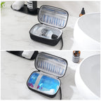ProCase Travel Case for NeilMed Sinus Rinse Packets, Carrying Bag for Maoever Neti Pot Nasal Rinse, Portable Case for Sinus Rins