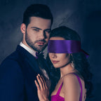 FRESHME Satin Eye Mask - Breathable Sleep Mask Adjustable Soft Eye Cover Blindfold for Yoga Valentine's Day Gift Travel Nap Nigh