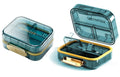 1 Pack Travel Pill Organizer, 7 Compartments Pill Box, Daily Portable Pill Case to Hold Vitamins, 3 Inches Pill Container for Po