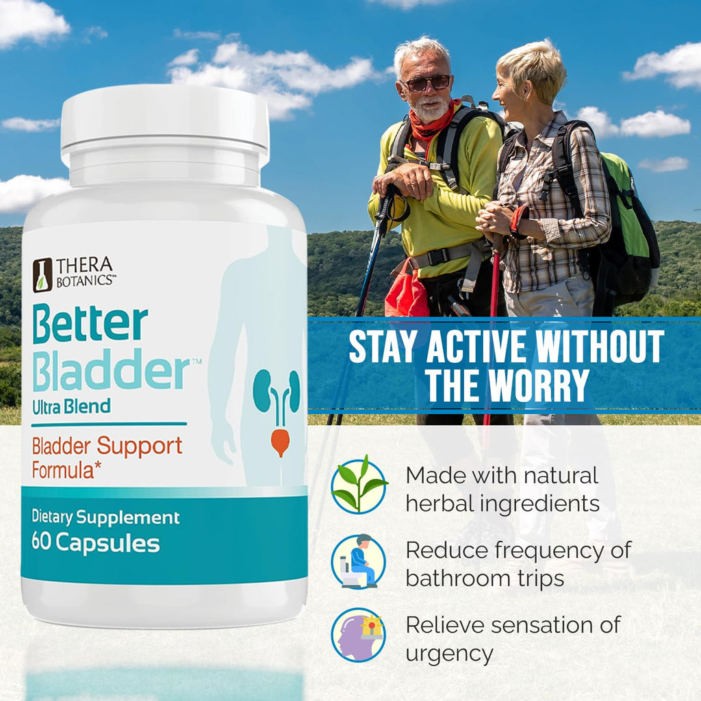 Better Bladder Ultra Control Supplement for Women & Men - Bladder Support Supplement Enhanced with Vitamin D3 to Help Reduce Uri