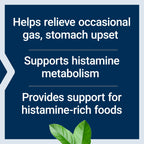 Life Extension Food Sensitivity Relief with Diamine Oxidase (DAO), Occasional Gas, Digestive Comfort, histamine Sensitivity, DAO