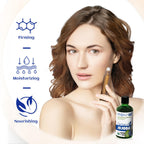 HIQILI 100ML Jojoba Oil Organic for Hair Growth,100% Pure Cold Pressed Unrefined, Included Roller Bottle for Massage - 3.38 Fl O
