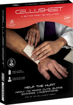 Celluheal Cellusheet Wound Care Collagen Dressing - 5 Pack 2x2 Inch (2x2 Inch Sheet)