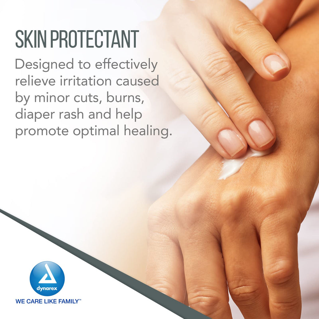 Dynarex Vitamins A&D Ointment Without Lanolin - Vitamin A and D Ointment Protectant for Minor Cuts, Burns, Diaper Rash & Dry Ski