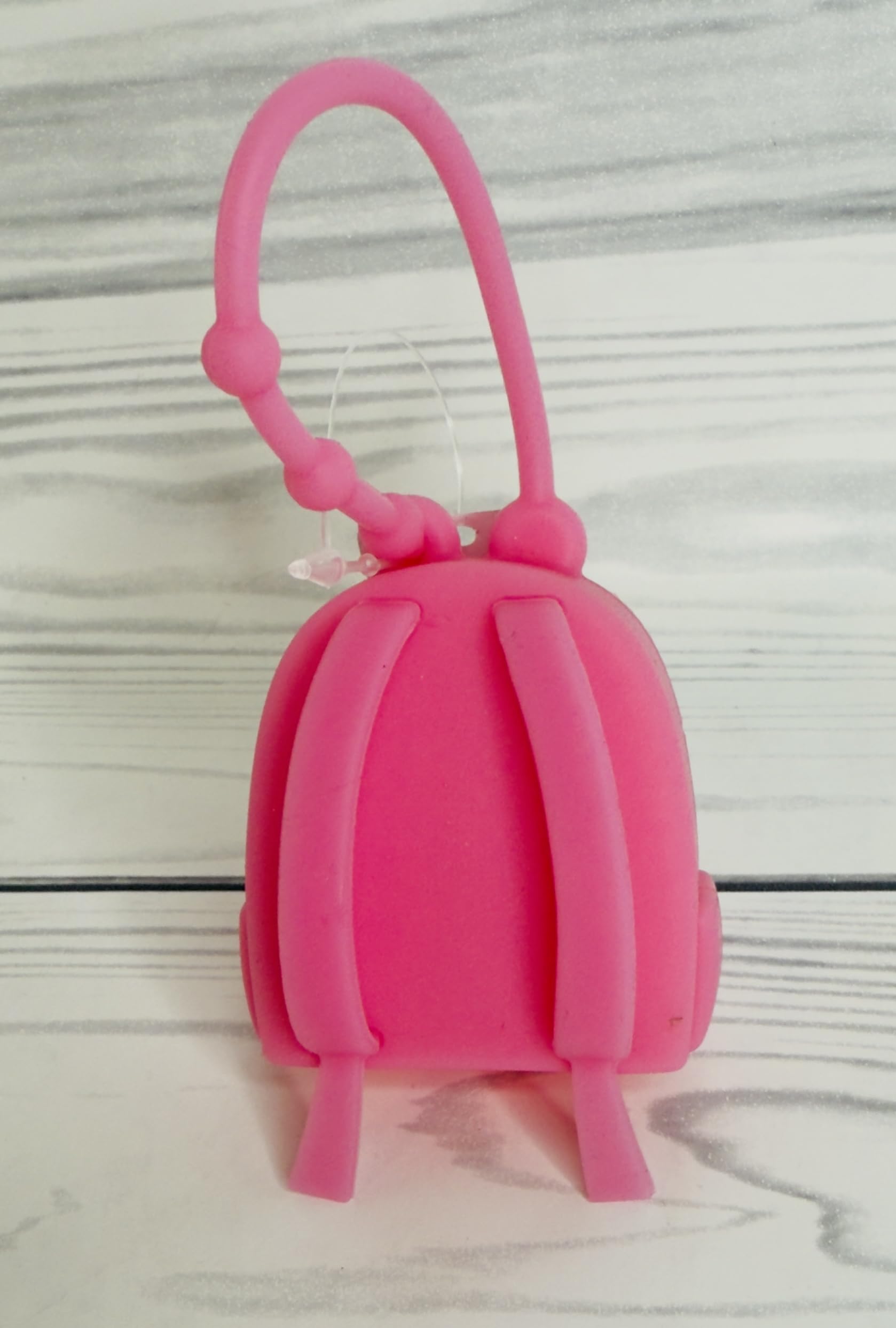 Bath and Body Works Pink Heart Backpack Pocketbac Hand Sanitzer Holder