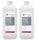 Dealmed Isopropyl Rubbing Alcohol 70% USP, First Aid Antiseptic, 16 fl. oz, (2 Pack)