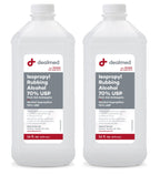 Dealmed Isopropyl Rubbing Alcohol 70% USP, First Aid Antiseptic, 16 fl. oz, (2 Pack)